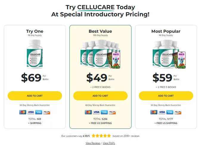 cellucare sale, cellucare price